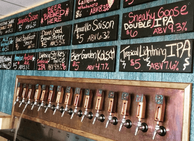 Other brewery tap list